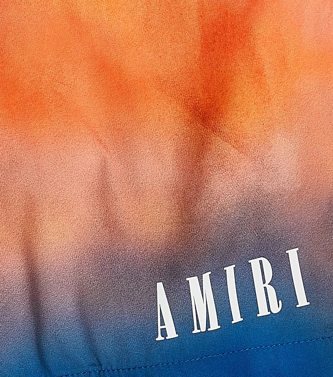 Amiri Kids - Gradient swim trunks