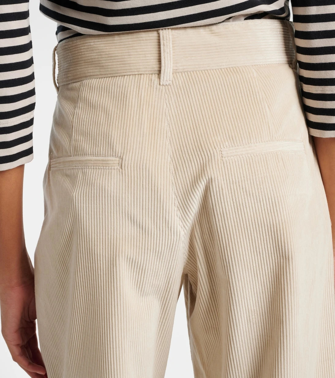 'S Max Mara - Eneide cotton corduroy wide-leg pants