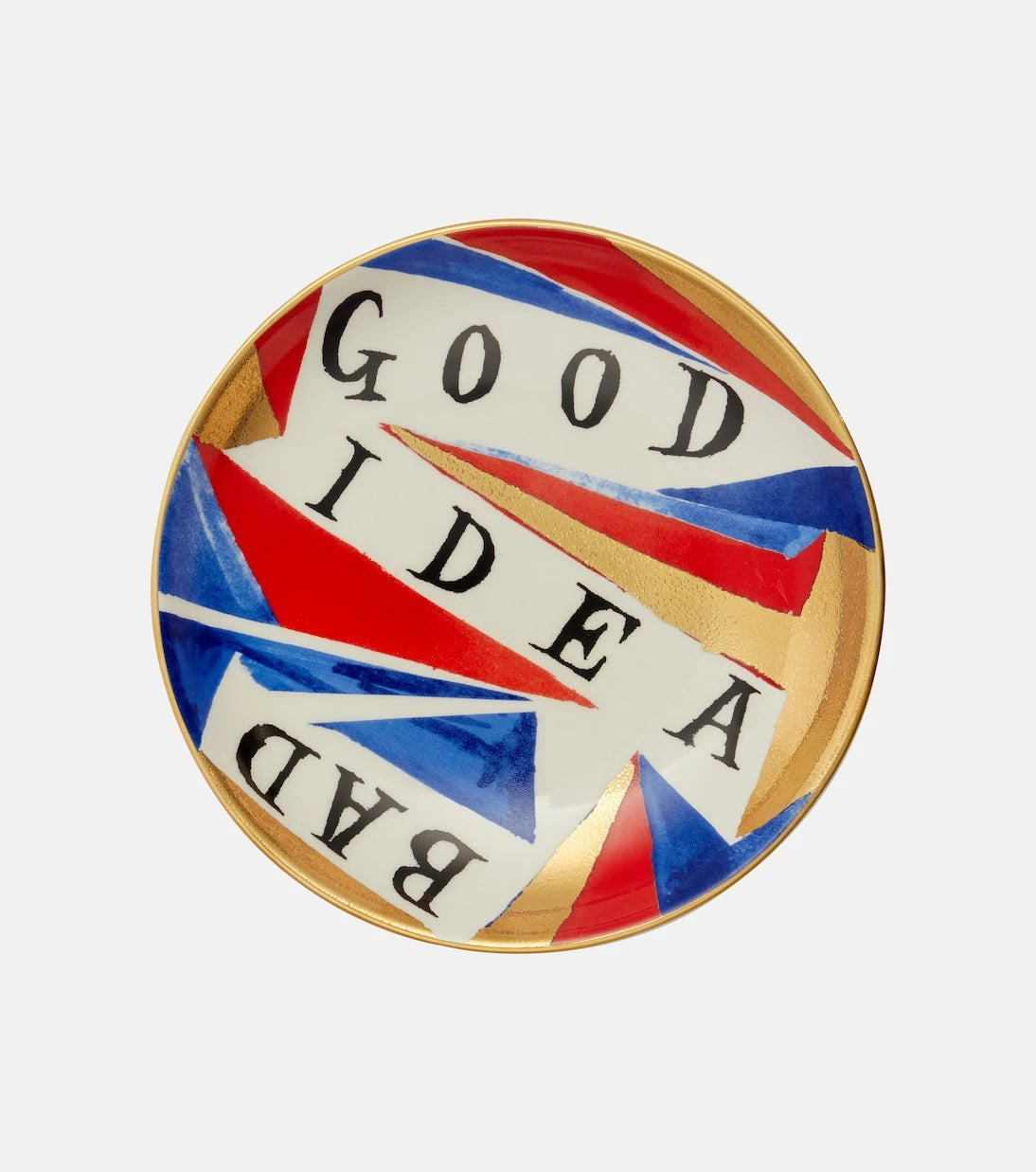 L'Objet - x Ruan Hoffmann Good/Bad Idea porcelain plate