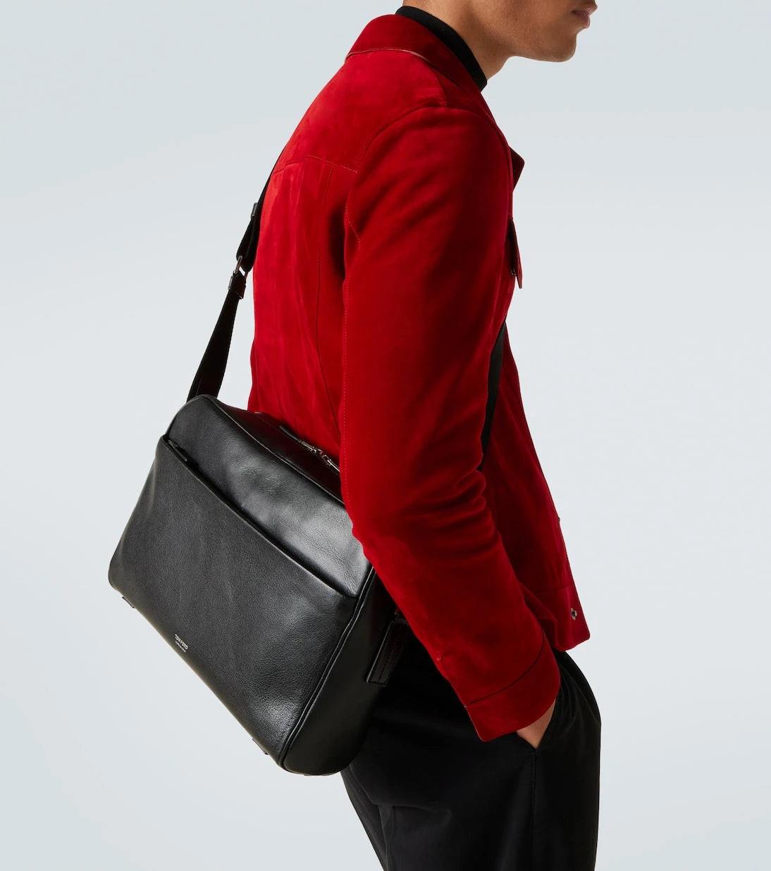 Tom Ford - Leather messenger bag