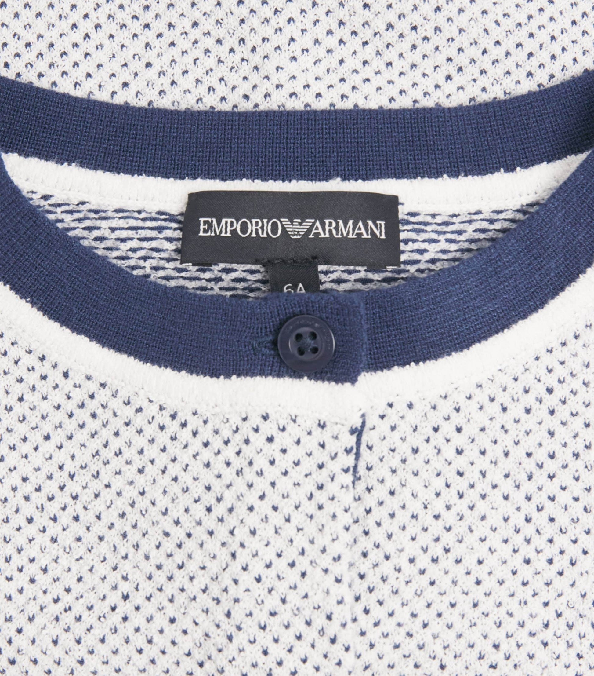 Emporio Armani Kids Waffle-Knit Cardigan (4-14 Years)