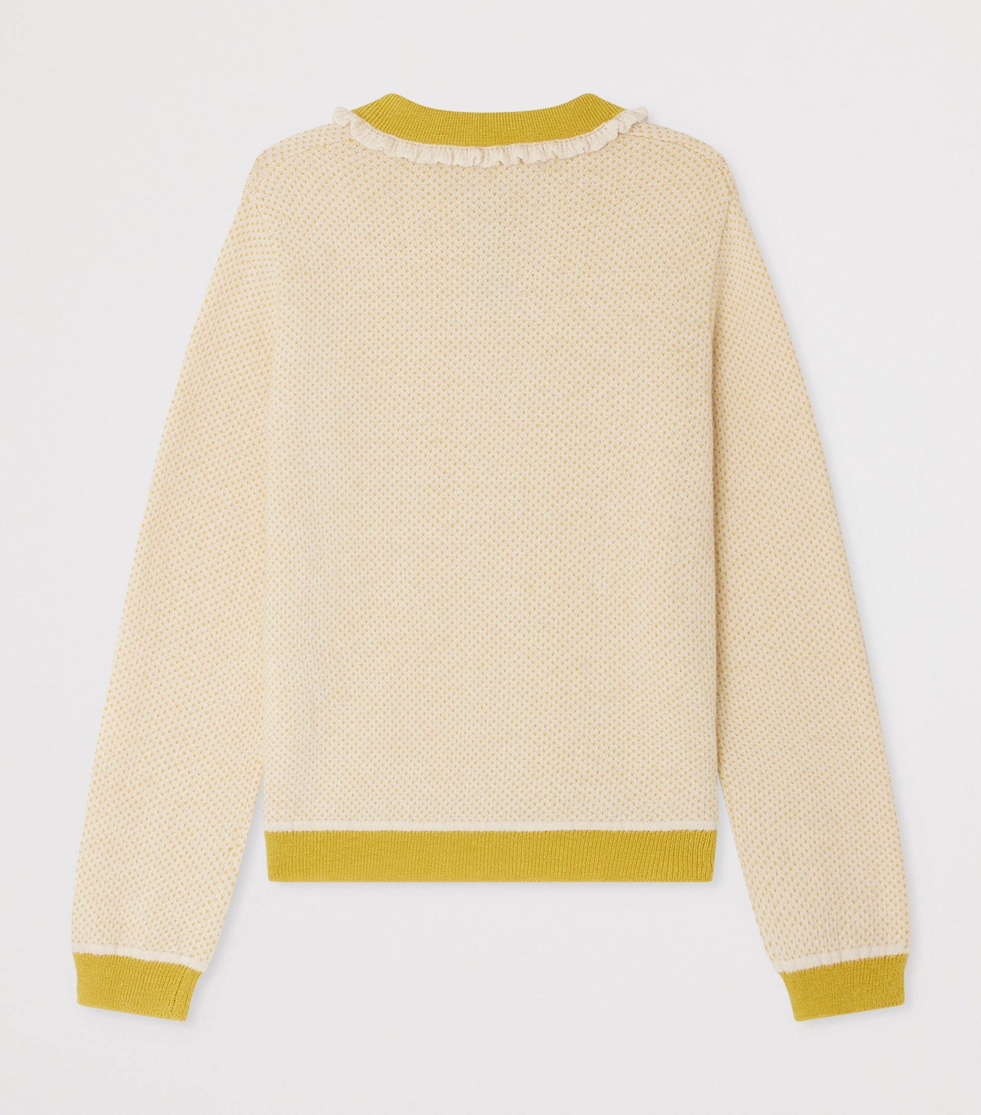 Bonpoint Wool-Cotton Polo Sweater (4-8 Years)
