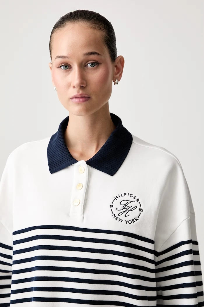 Tommy Hilfiger kadın pamuklu sweatshirt