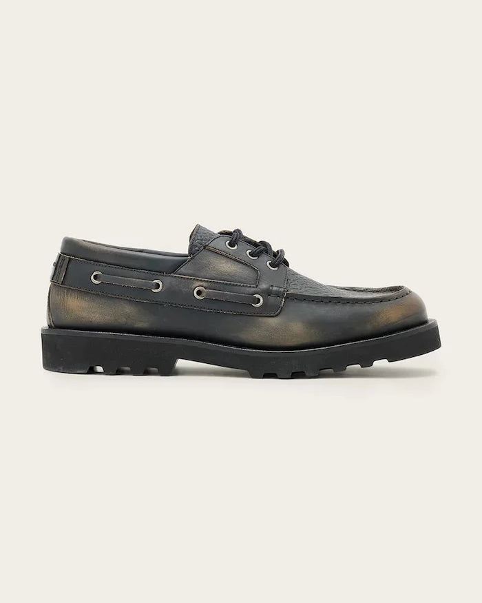 AllSaints Skiff Shoe Deri Yarım Ayakkabı