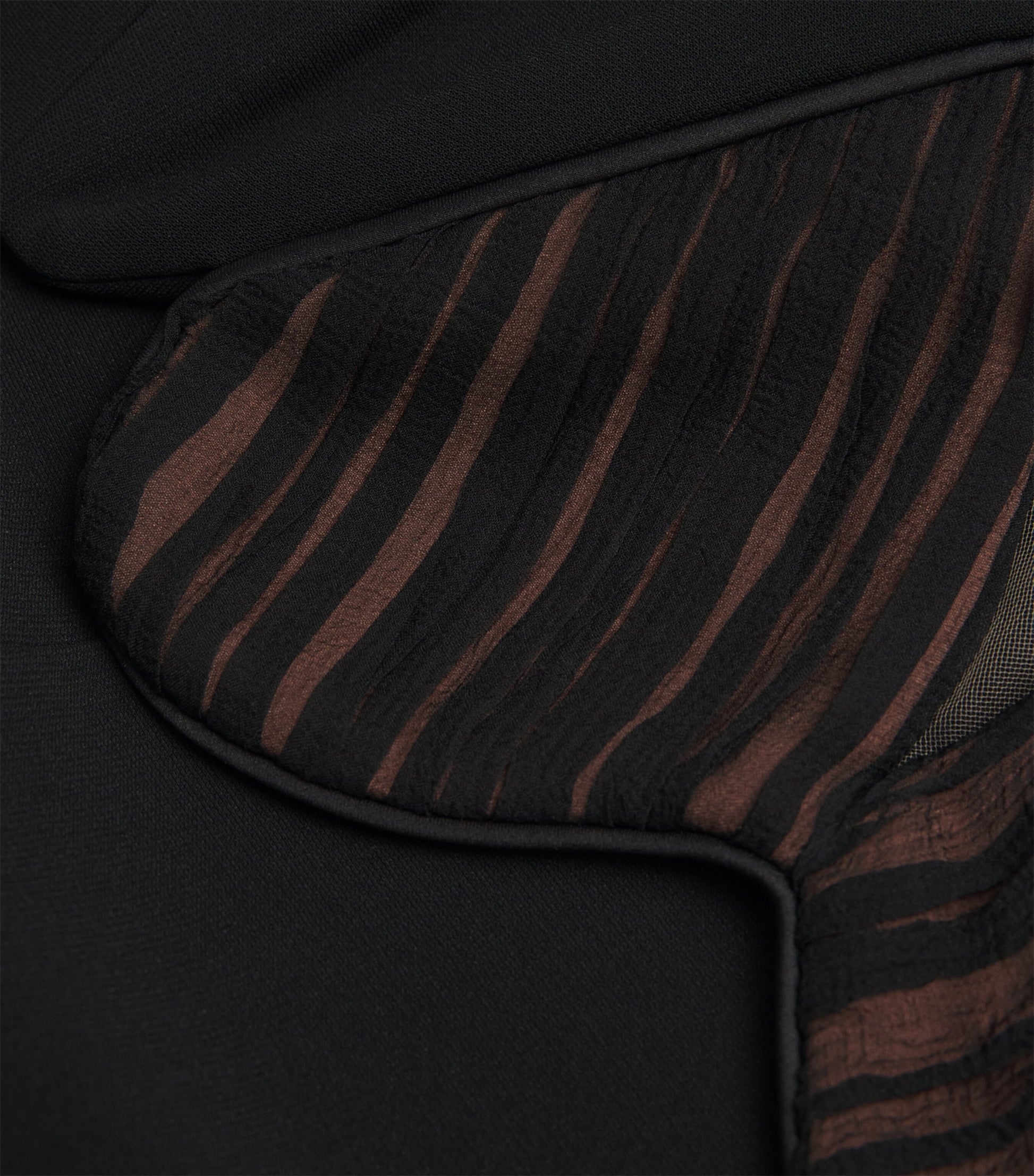 Heart Cup Mini Dress BLACK