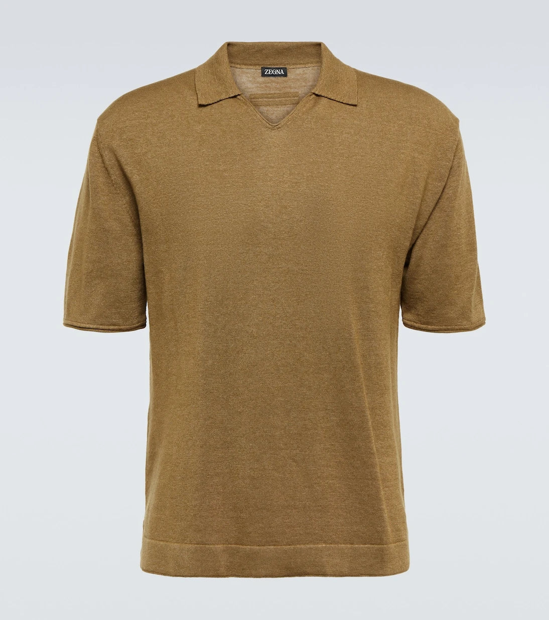 Zegna - Cotton piqué polo shirt