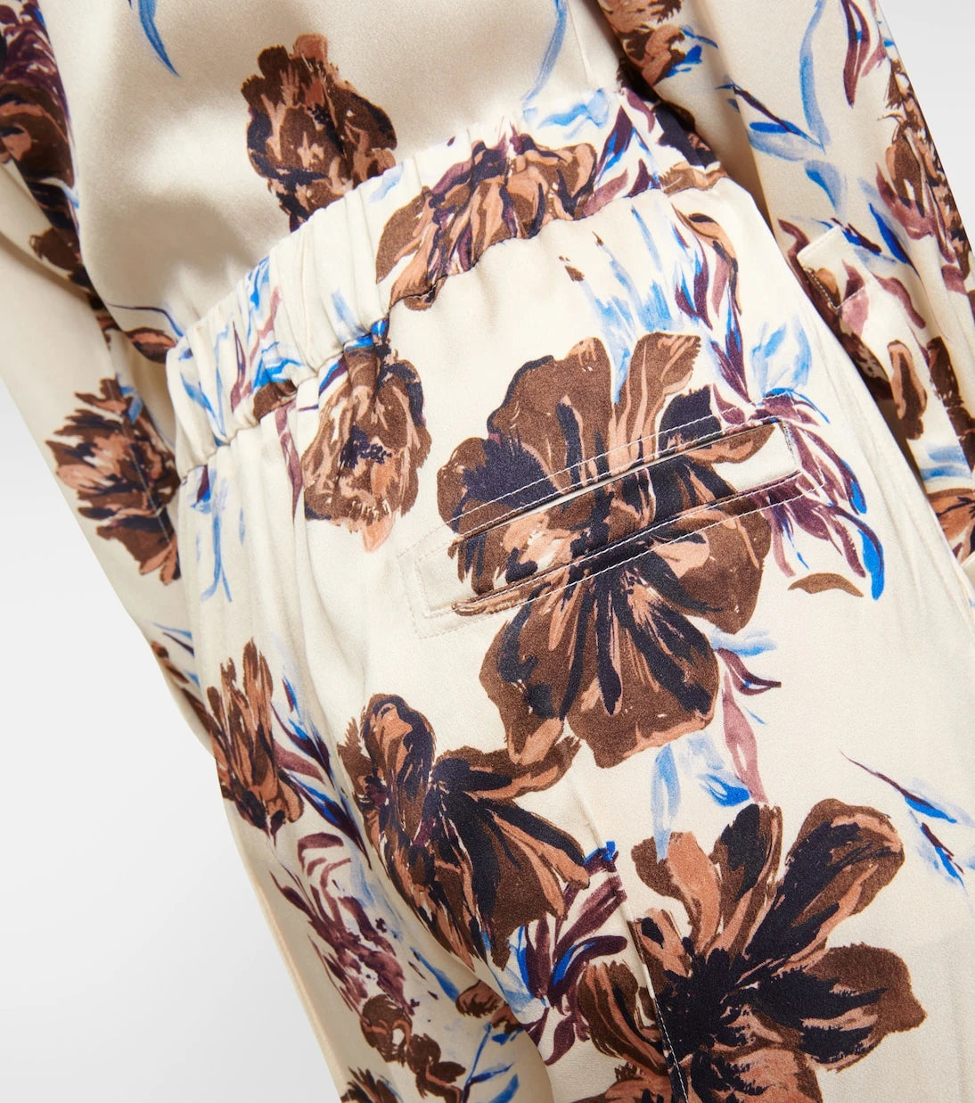 Jil Sander - Floral high-rise wide-leg pants