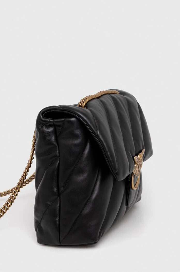 Pinko чанта crossbody дамска от кожа