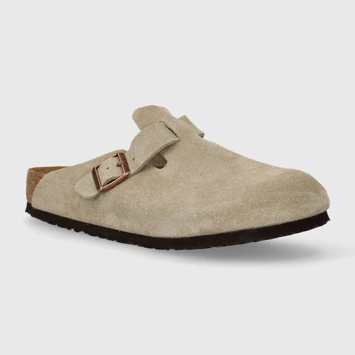 Велурени чехли Birkenstock Boston