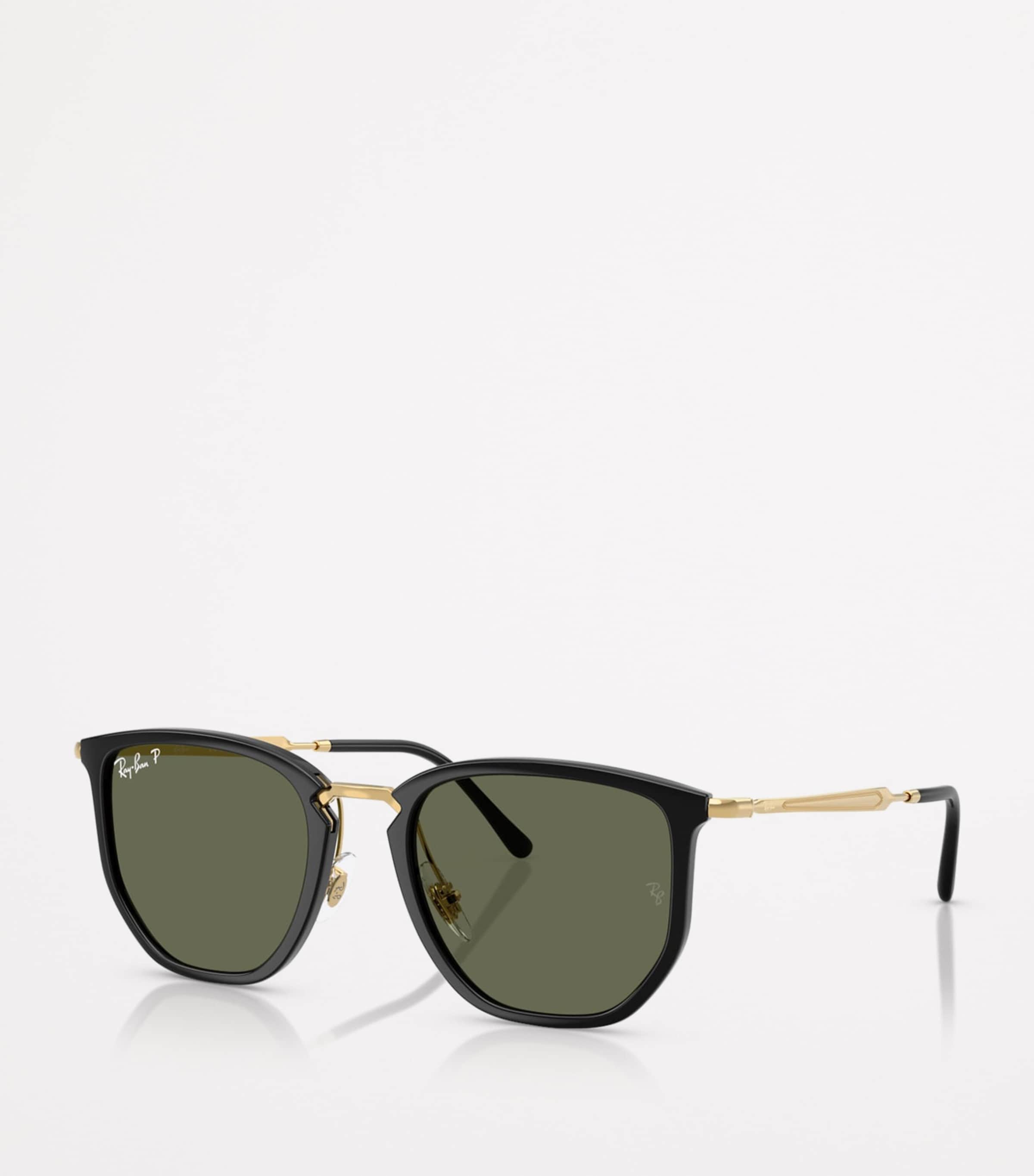 Ray-Ban Black RB4451 Irregular Sunglasses