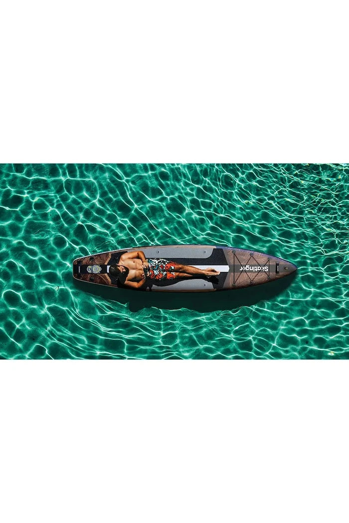 Aksesuarlı yüzme tahtası Skatinger SUP SKATINGER 380 x 86 x 16 cm (12'6')
