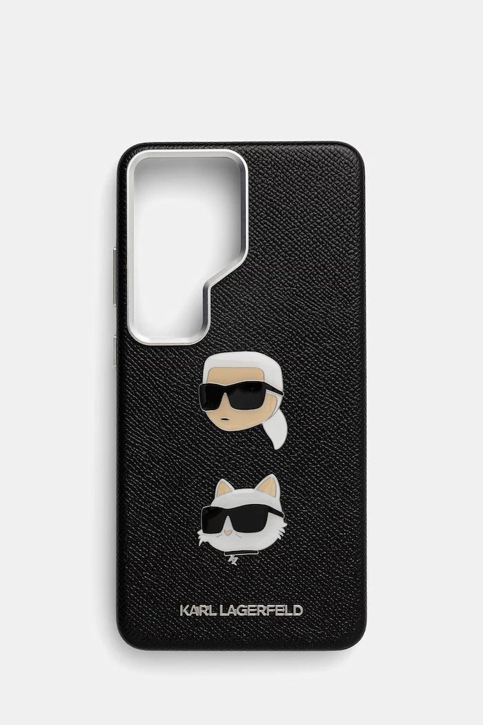 Karl Lagerfeld suni deri telefon kılıfı Samsung Galaxy S26 Ultra
