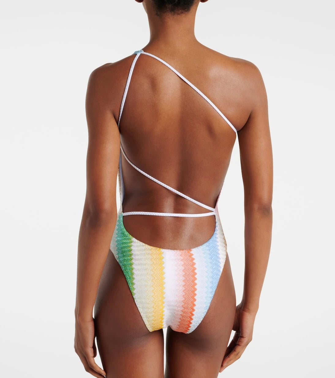 Missoni - مايوه لاميه بتصميم متعرج