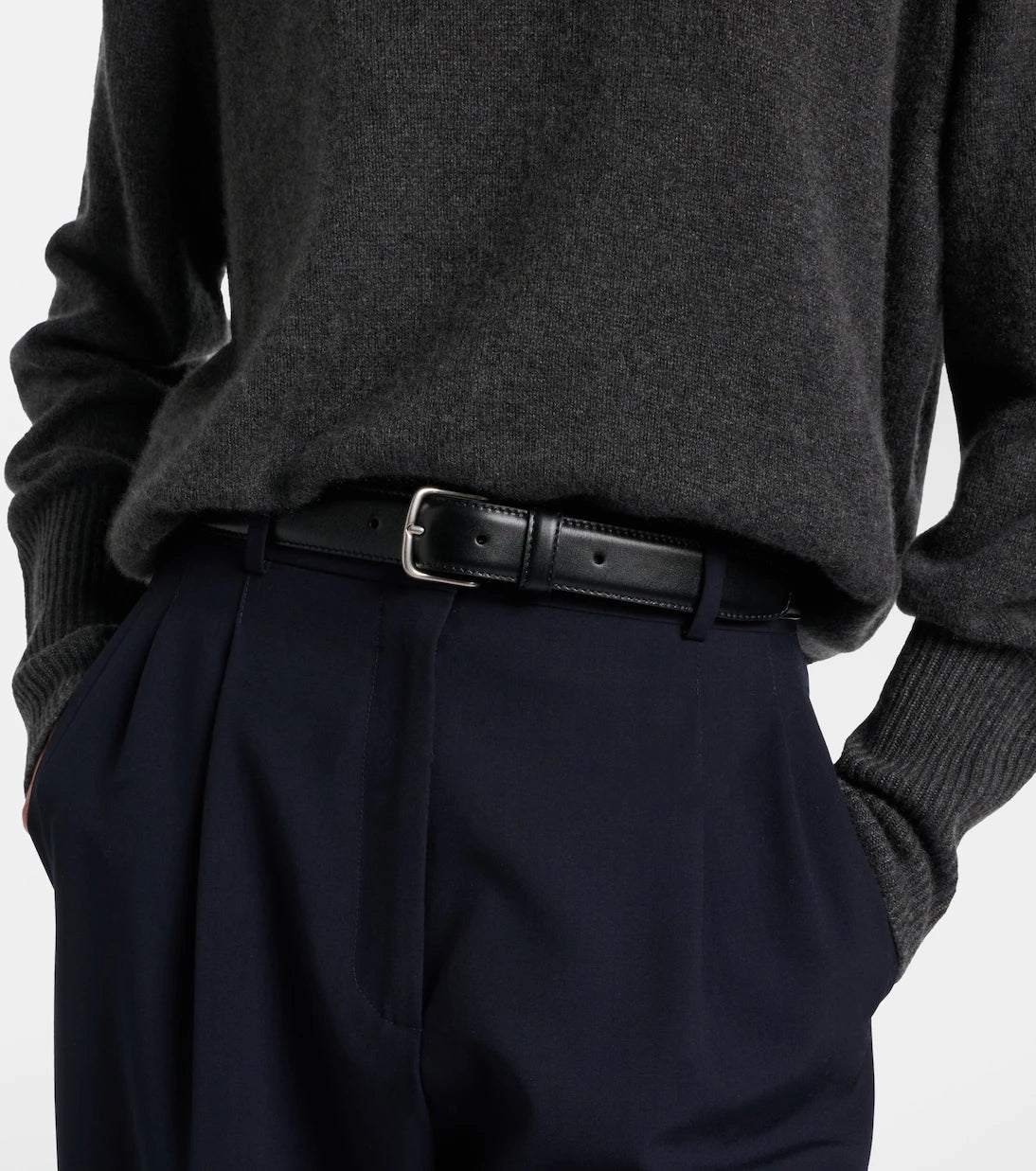 The Row - Classic leather belt