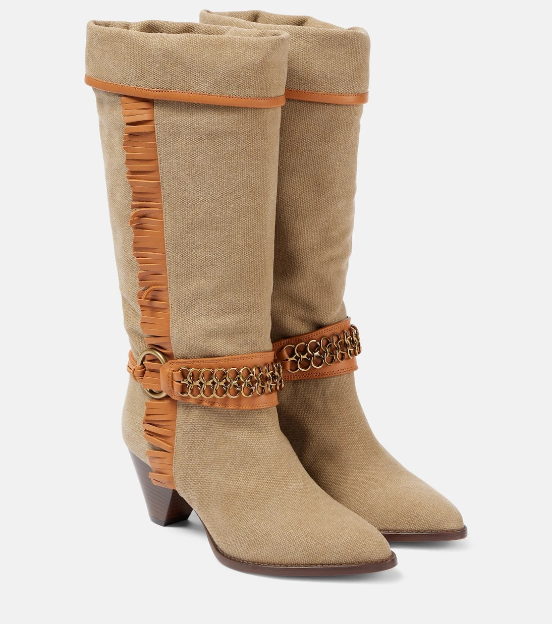 Isabel Marant - Levon canvas cowboy boots