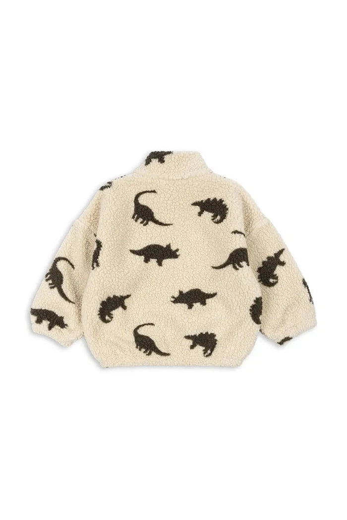 Konges Sløjd Çocuk Polar JODY TEDDY HALF ZIP GRS