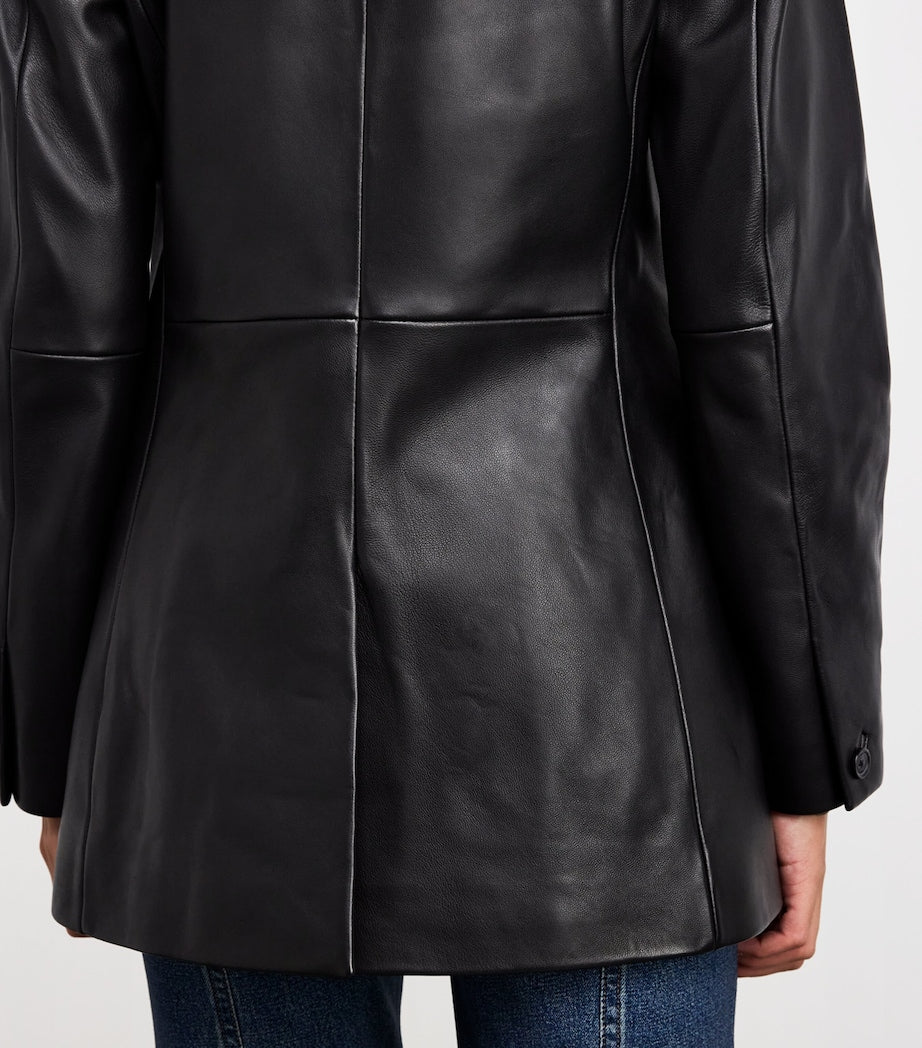 Rag & Bone Black Ash Leather Jacket
