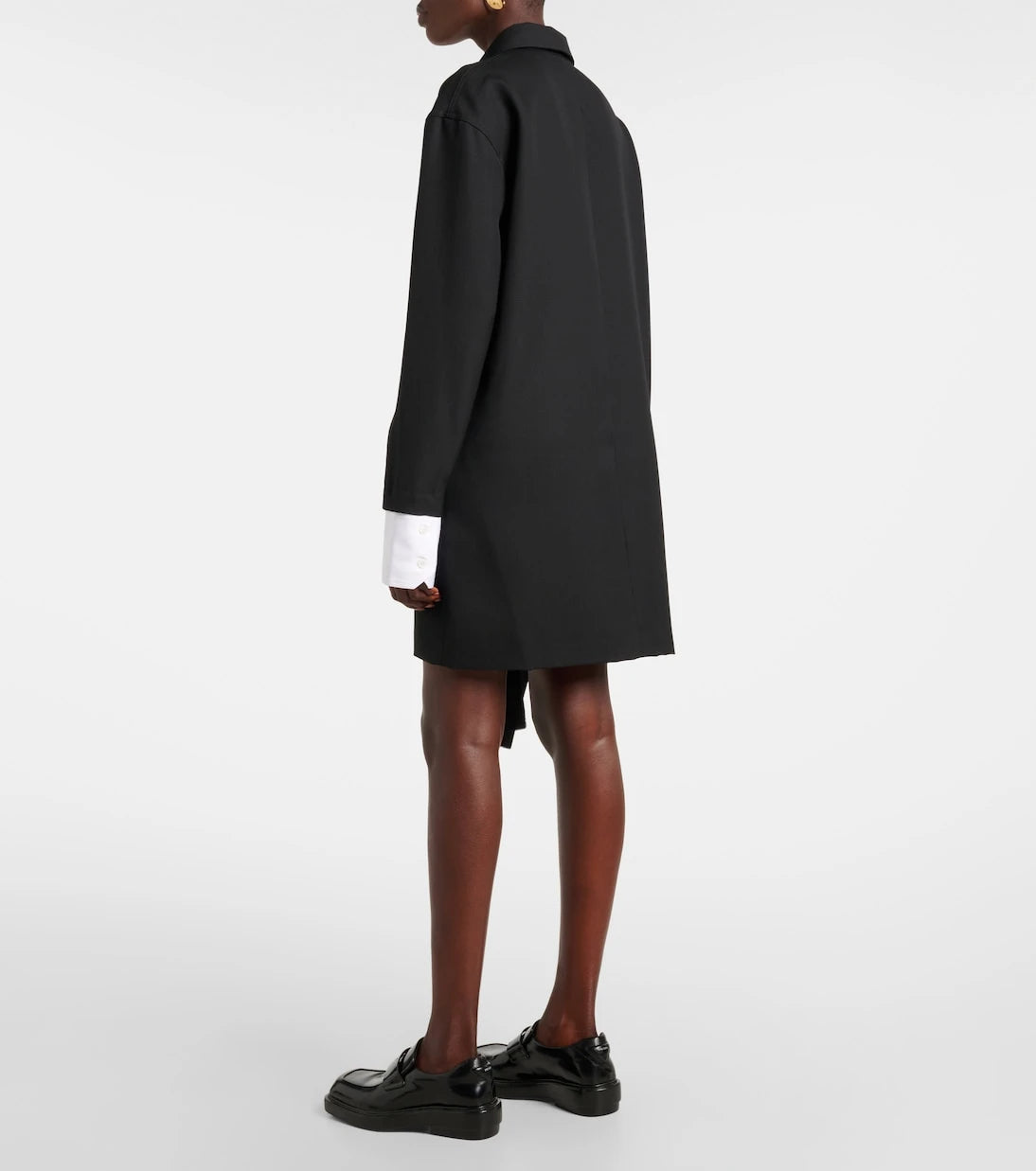 Plan C - Wool-blend minidress