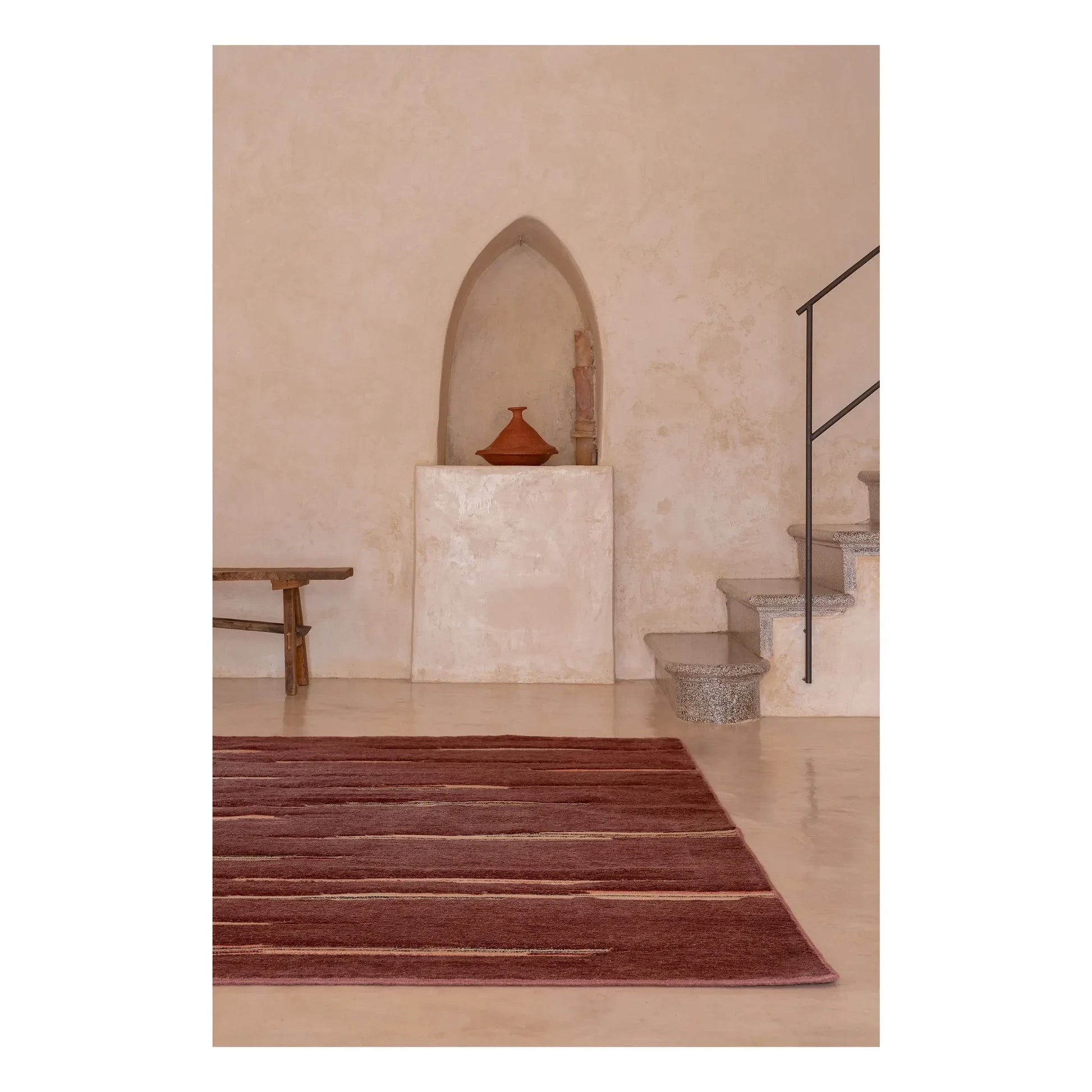 Nanimarquina - Colorado wool carpet  | Clay