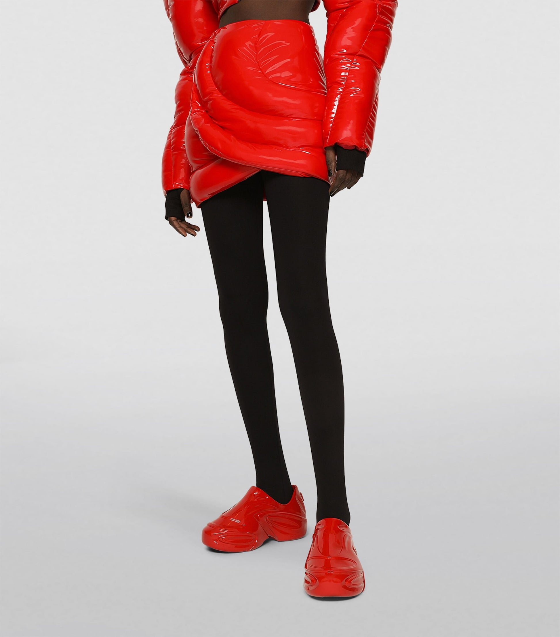 Multi Logo-Waistband Leggings