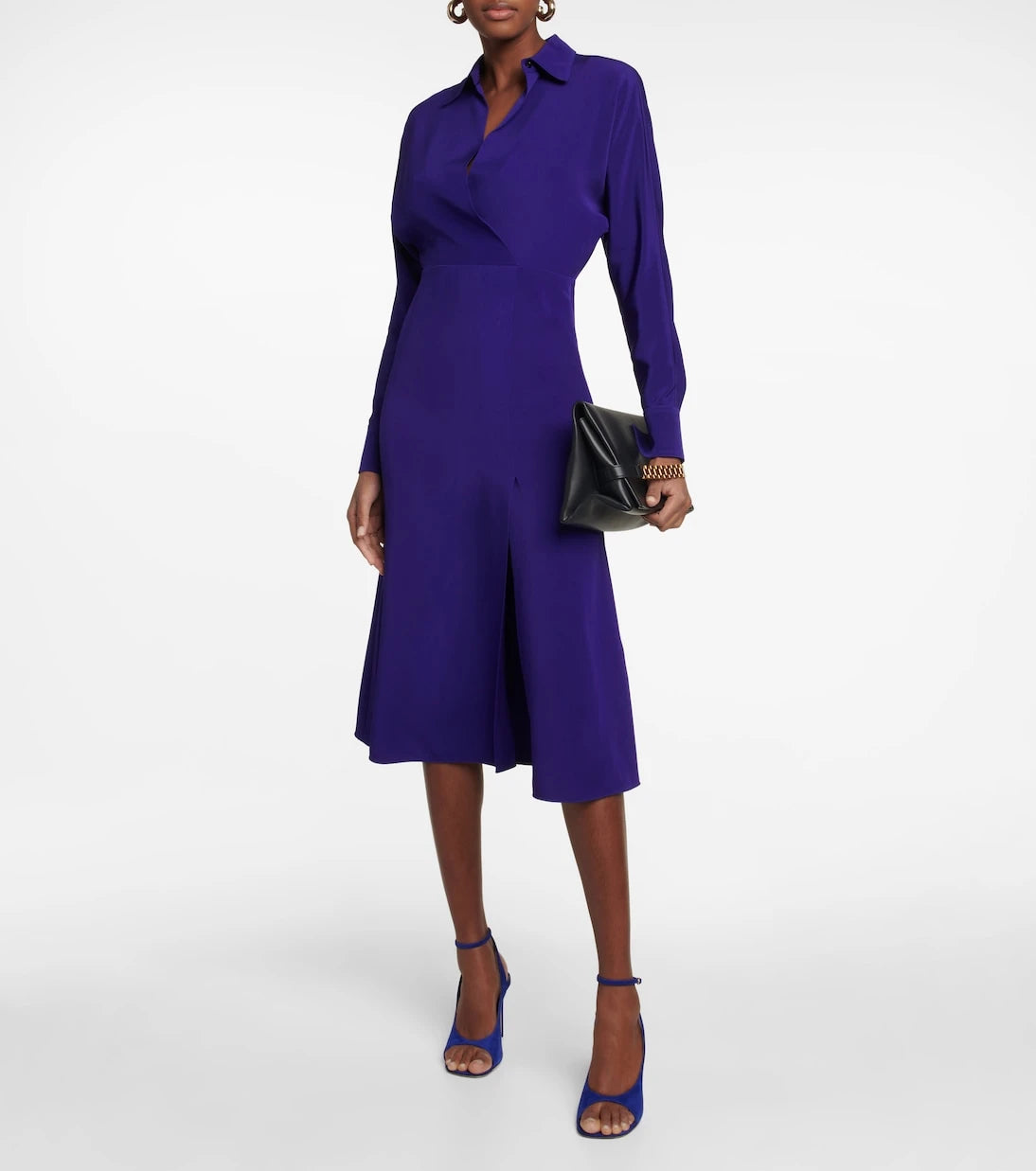 Victoria Beckham - Suede slingback sandals