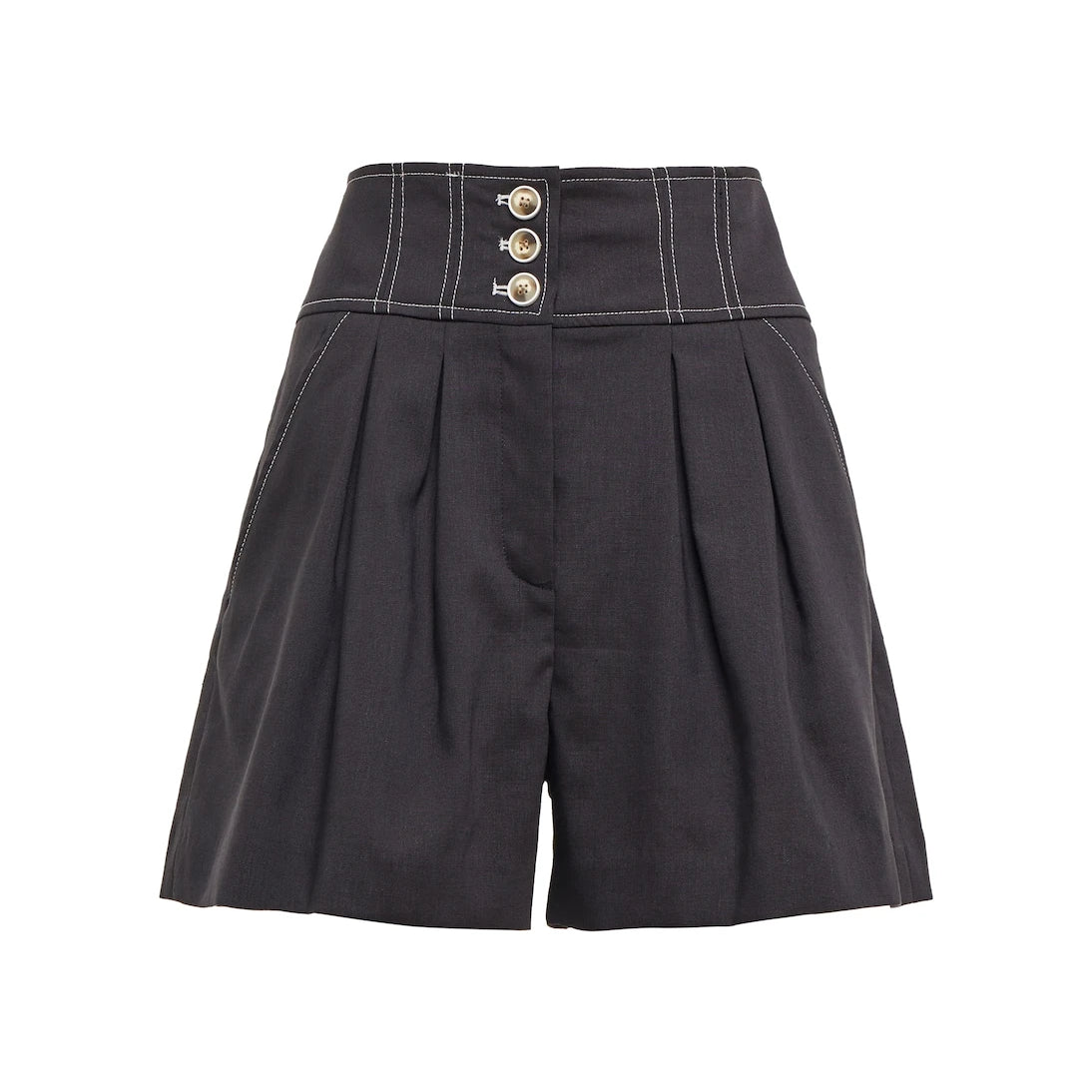 Veronica Beard - Alicia high-rise shorts