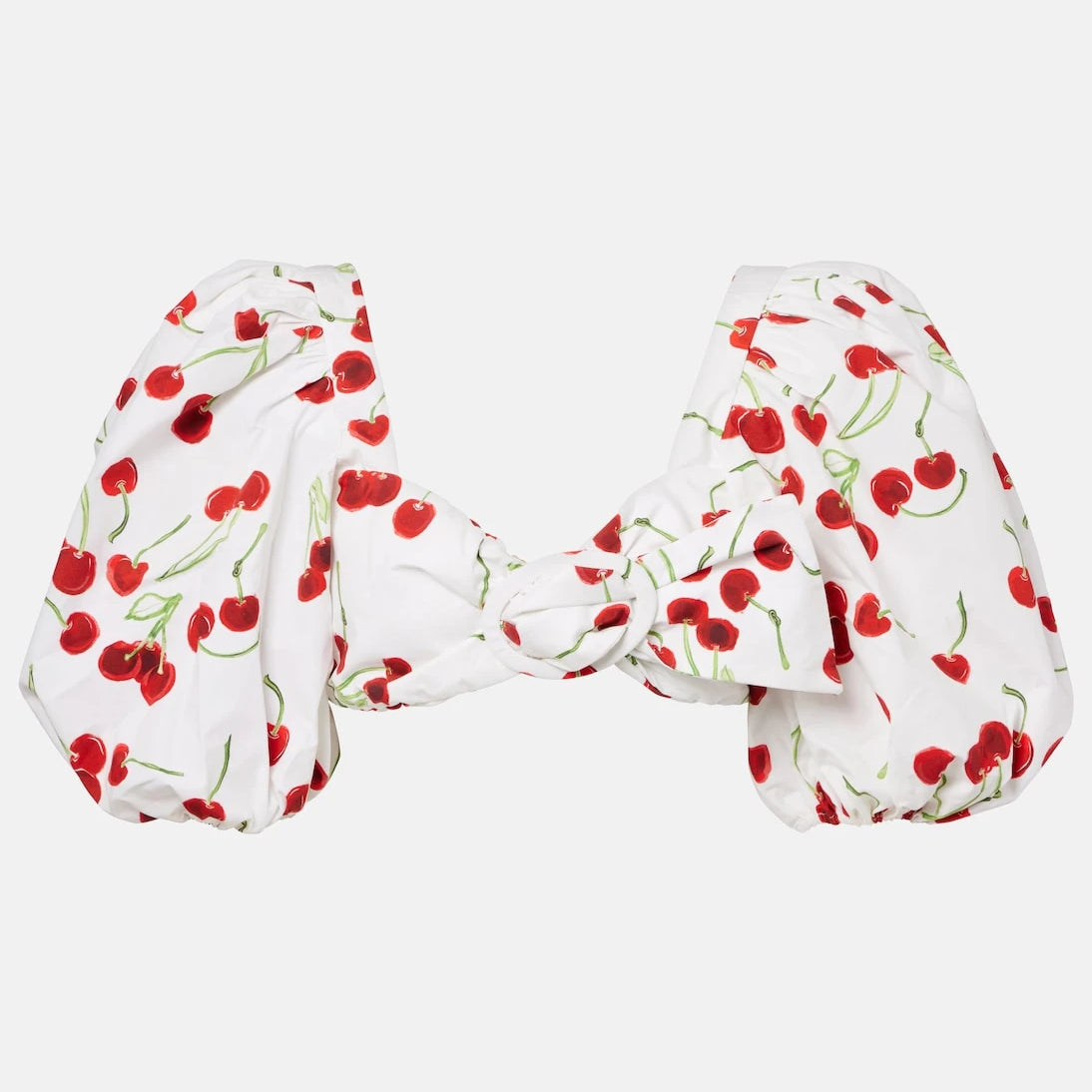 Adriana Degreas - Printed cotton bandeau top