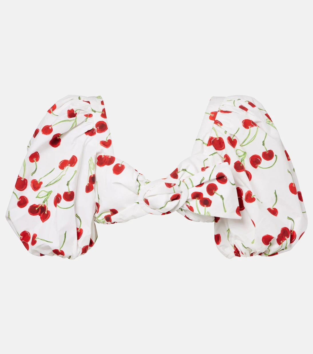 Adriana Degreas - Printed cotton bandeau top