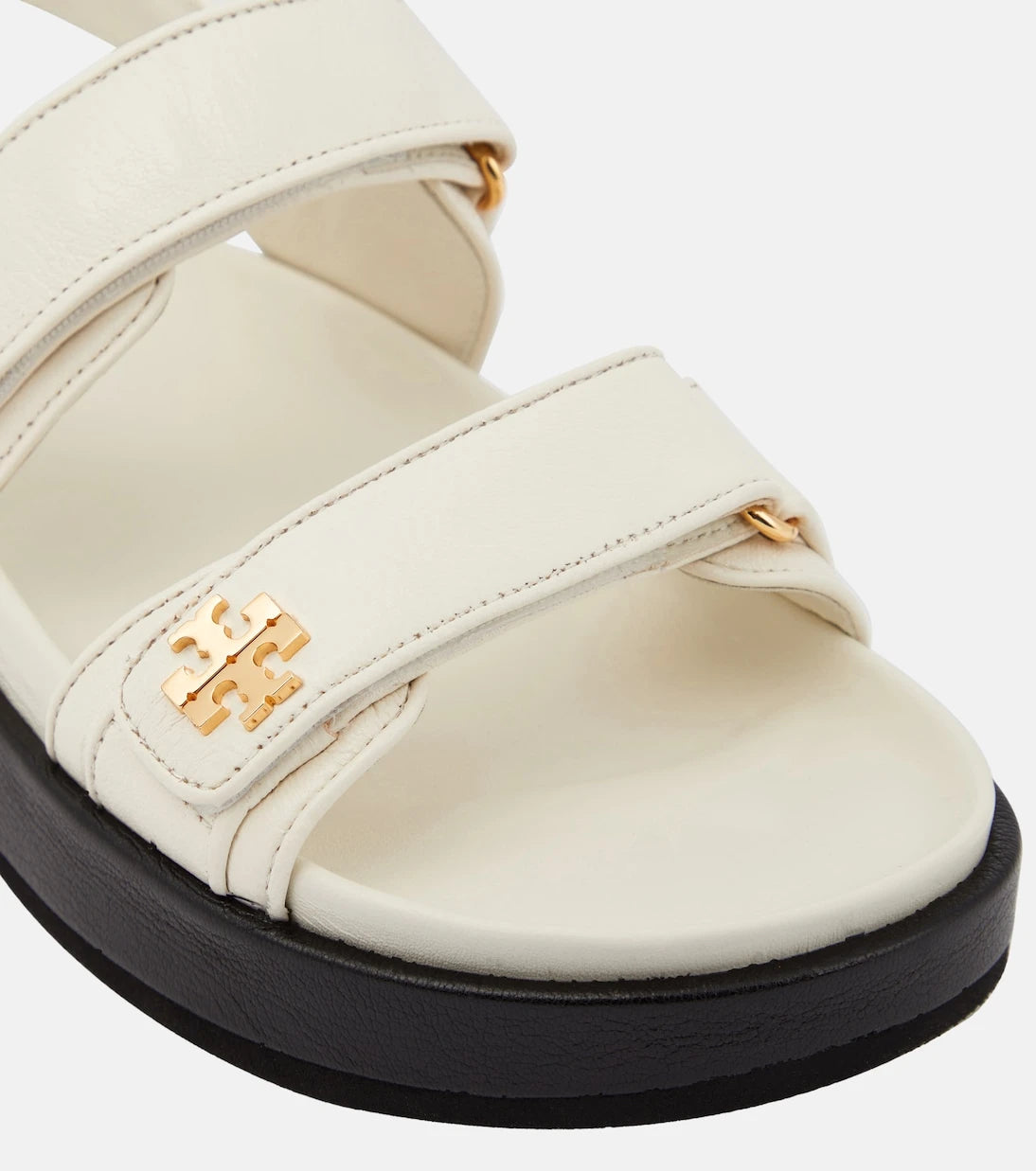 Tory Burch - Double T leather sandals