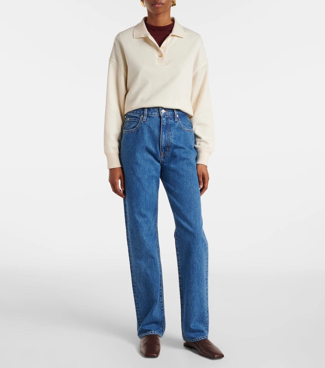 Slvrlake - London high-rise straight jeans