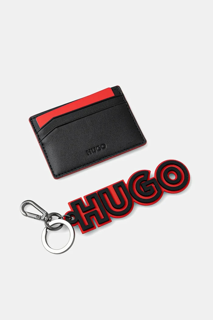 Калъф за карти + ключодържател HUGO