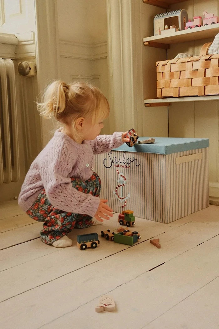 Konges Sløjd WOODEN ANIMAL TRAIN FSC Ahşap Hayvan Treni