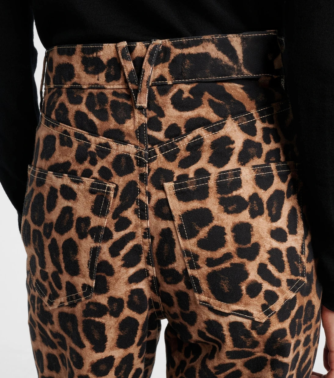 Veronica Beard - Leopard-print high-rise wide-leg pants