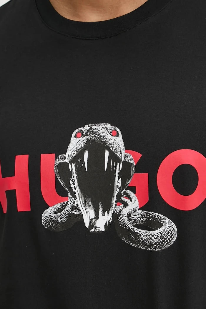 Памучна тениска HUGO Deyladec