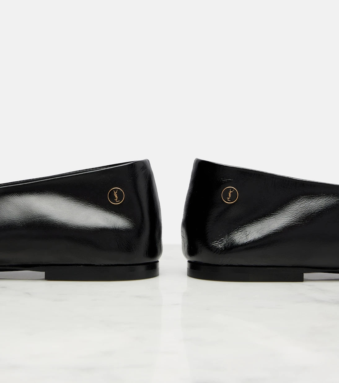 Saint Laurent - Sao leather ballet flats
