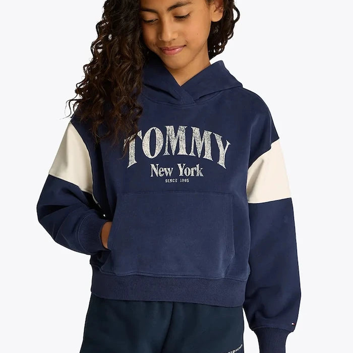 Tommy Hilfiger Çocuk Pamuklu Sweatshirt