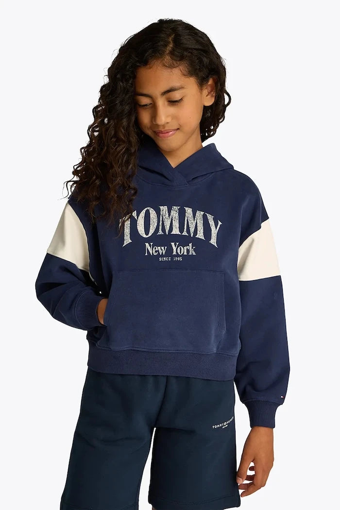 Tommy Hilfiger Çocuk Pamuklu Sweatshirt