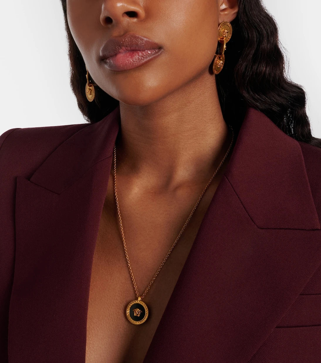 Versace - Tribute Medusa drop earrings
