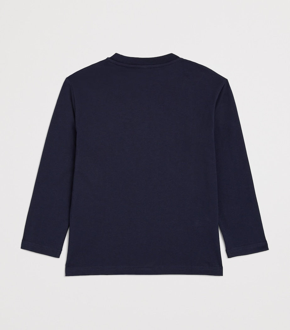 Cotton Long-Sleeve T-Shirt (2-14 Years)