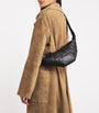 Lemaire Brown Small Nappa Leather Croissant Cross-Body Bag