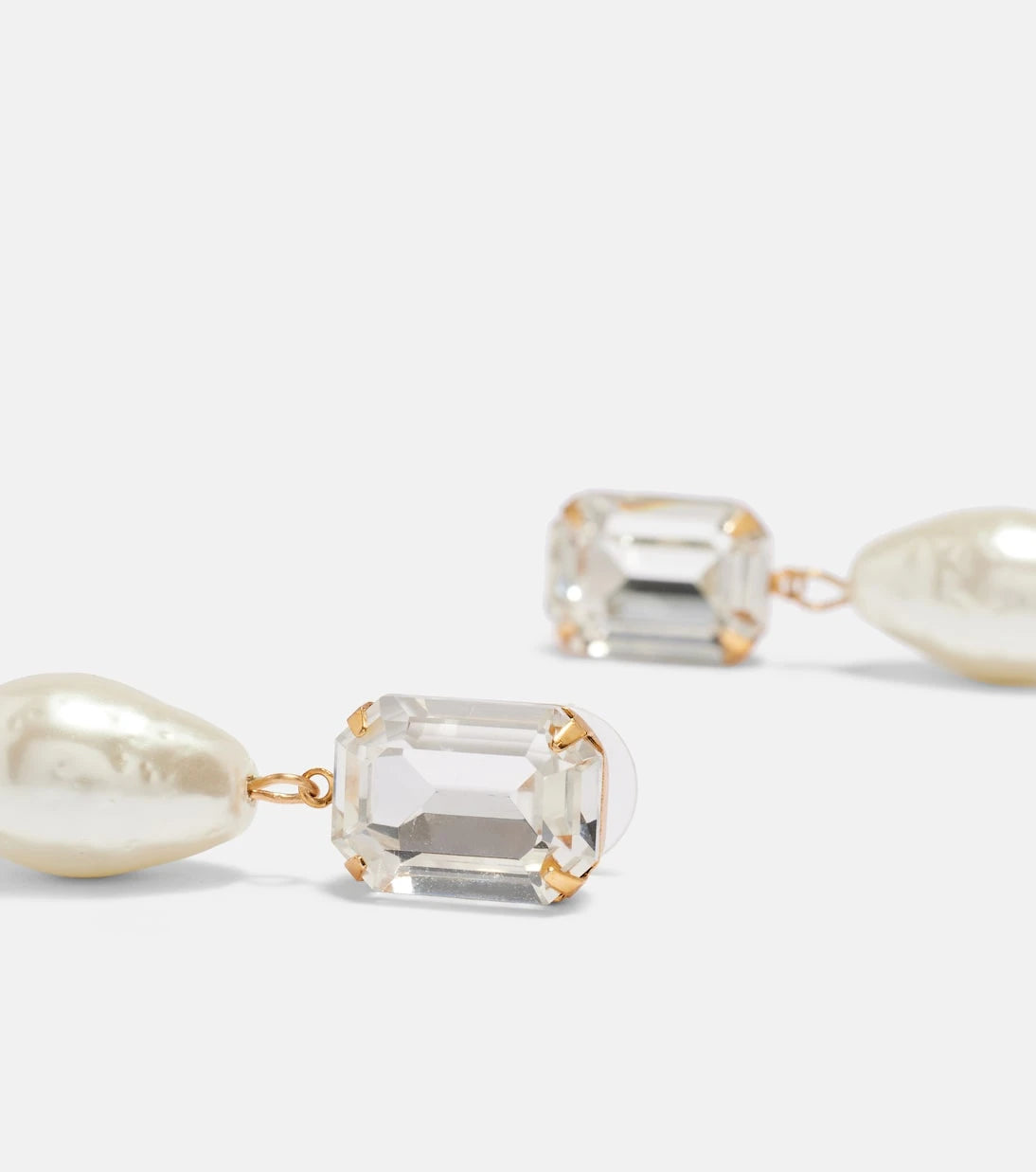Jennifer Behr - Liana gold-plated drop earrings