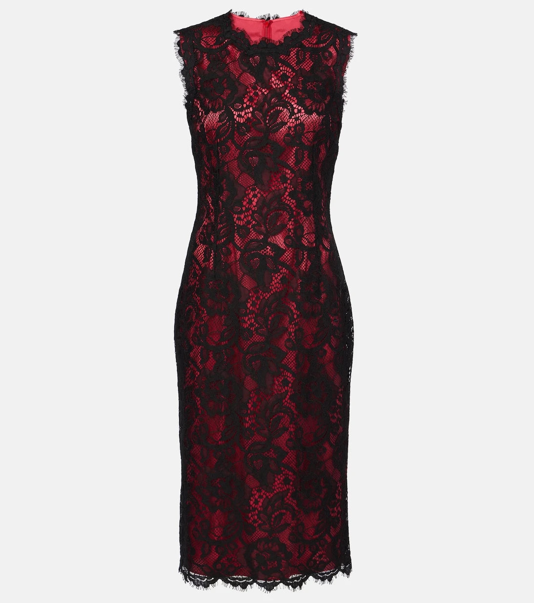Dolce&Gabbana - Cotton-blend lace midi dress