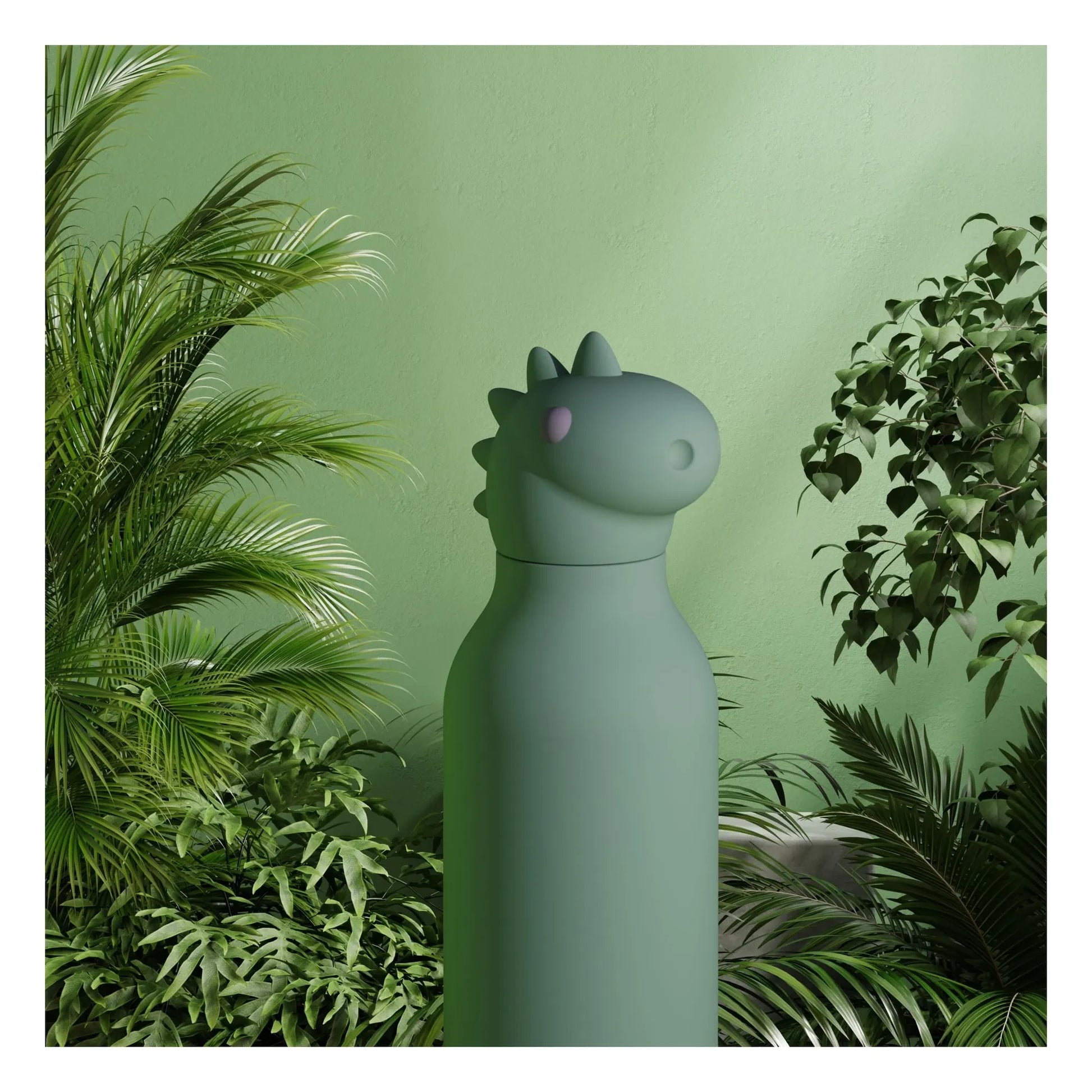 Asobu - Dinosaur stainless steel water bottle | Green