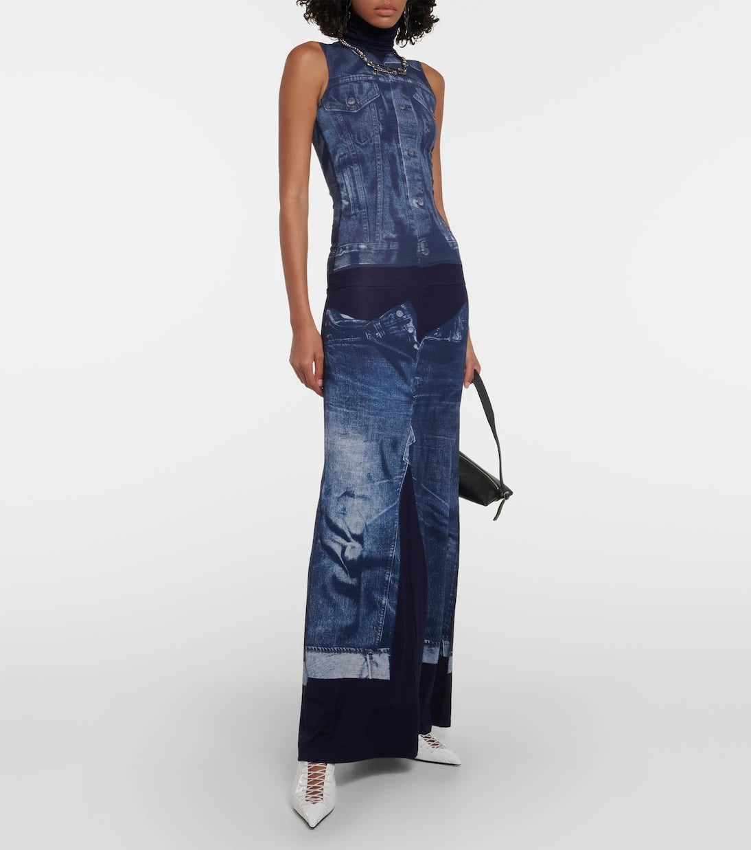 Jimmy Choo - x Jean Paul Gaultier Corset leather pumps