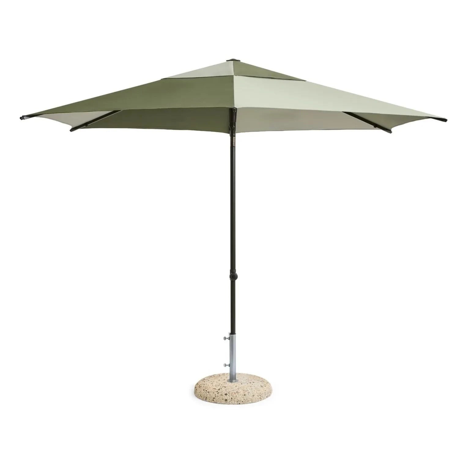 Hay - Hexagonal parasol Terrazza | Green