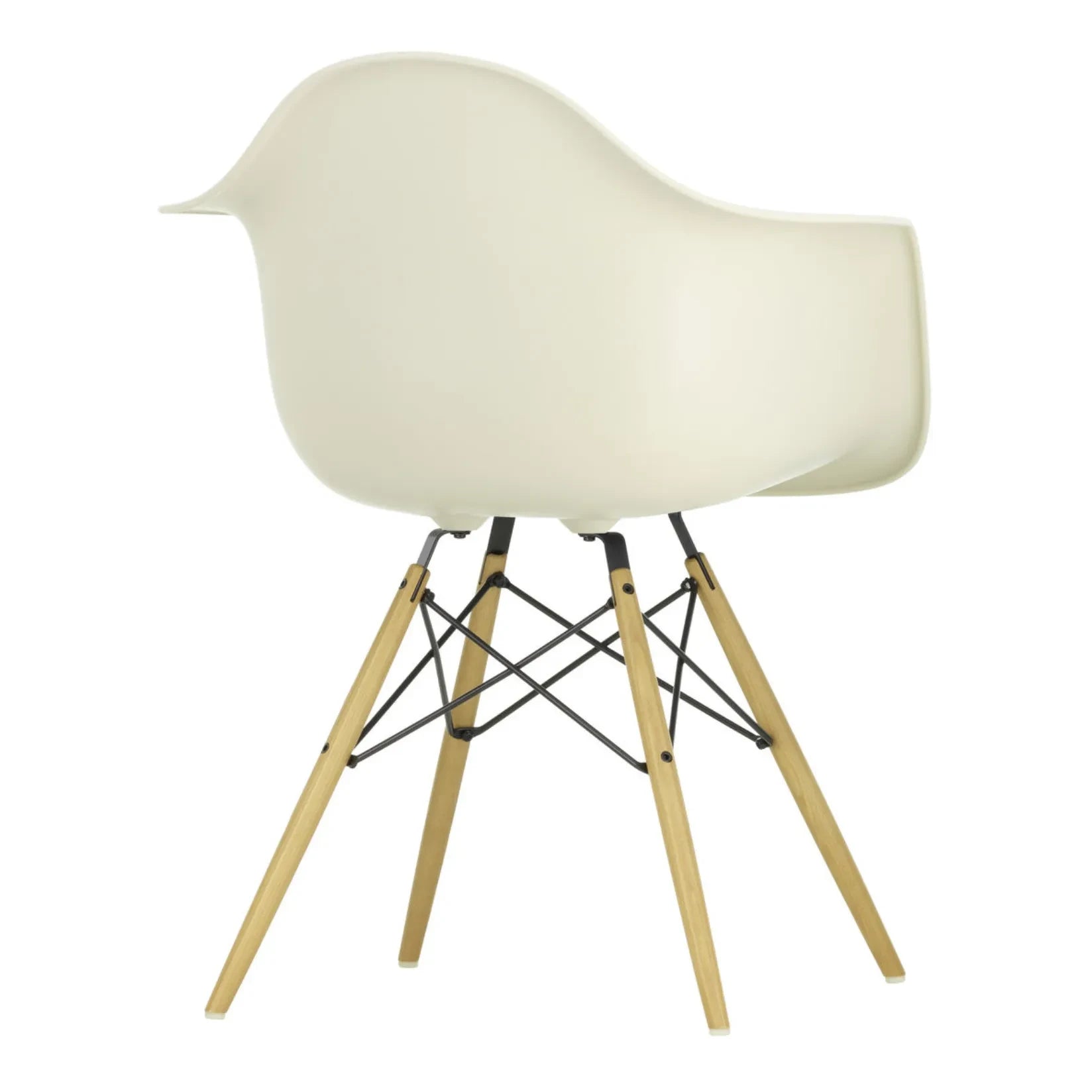 Vitra - DAW chair - maple base - Charles &amp; Ray Eames | Gris galet