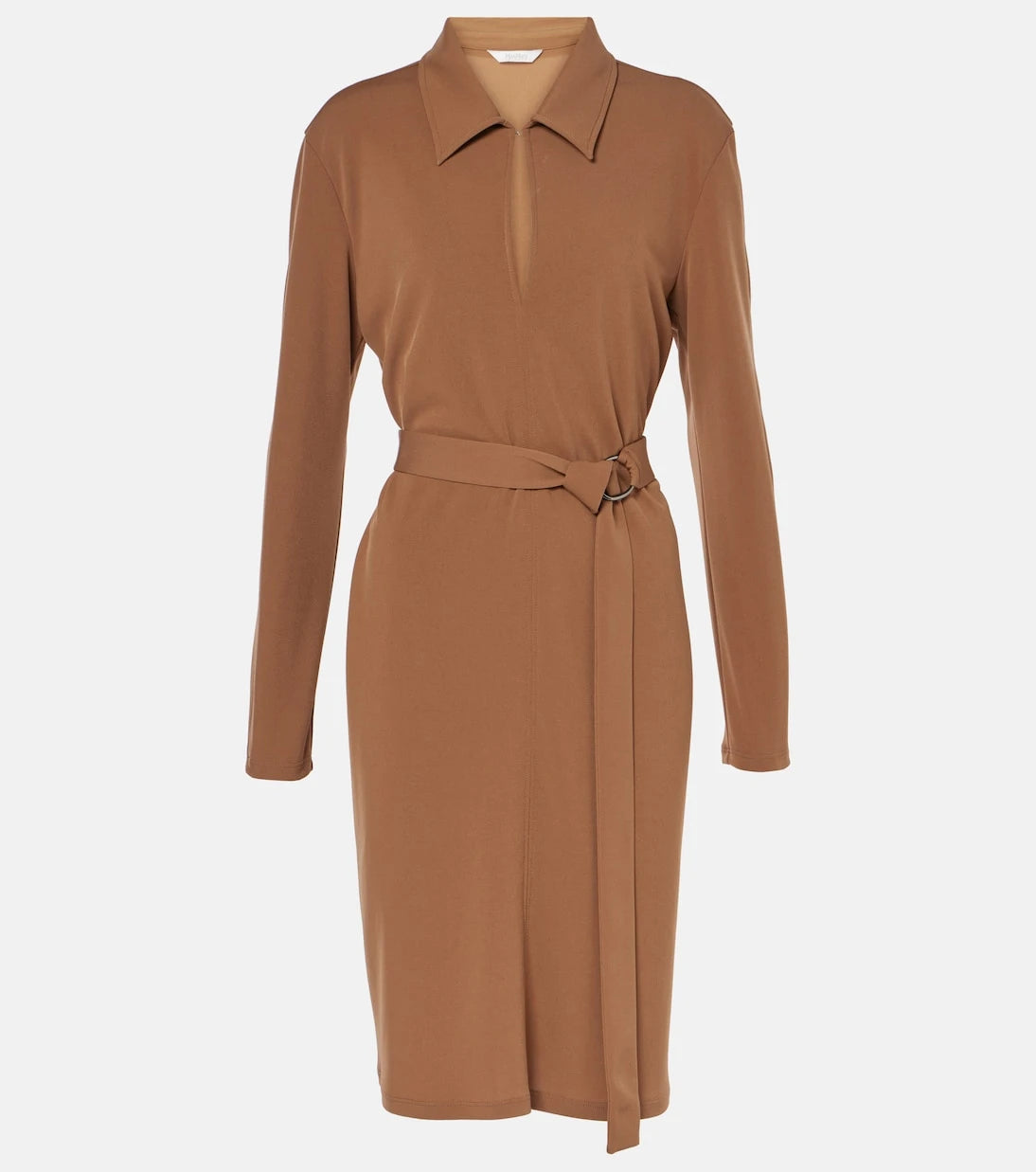 Max Mara - Dorema belted jersey minidress