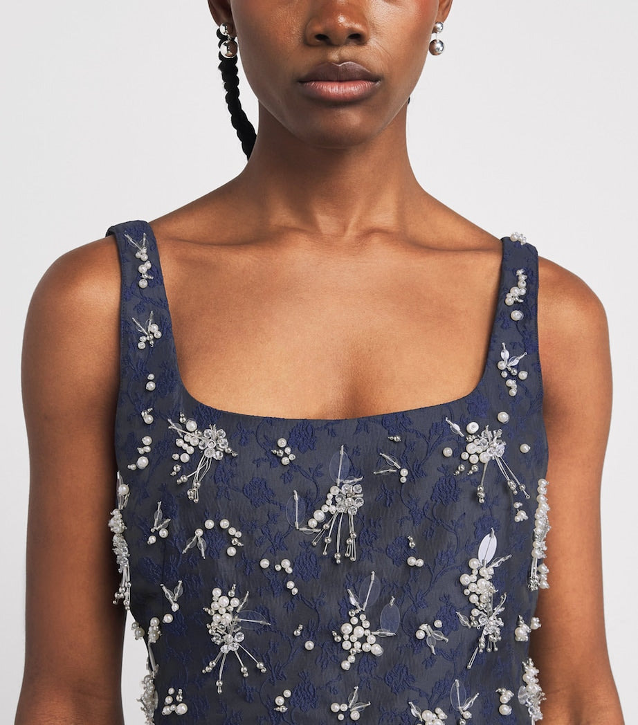 Embellished Viva Mini Dress