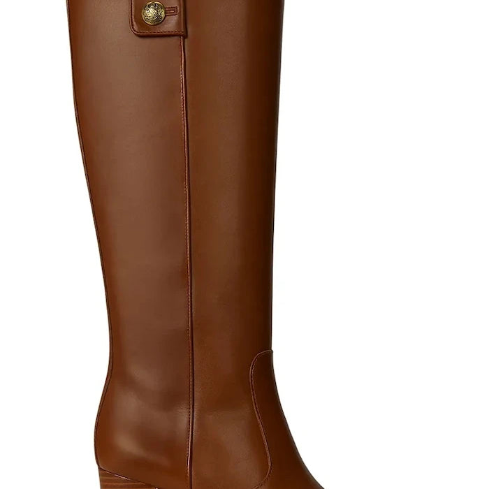 Lauren Ralph Lauren Kenndi Tl Hl Deri Çizmeler