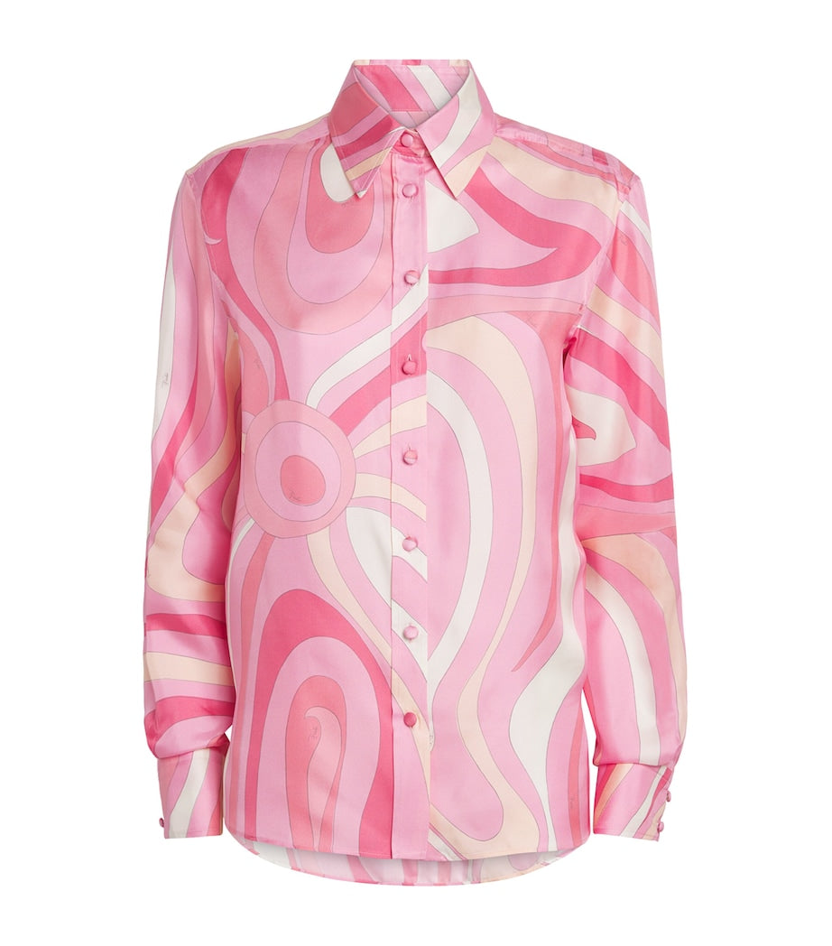 Multi Silk Printed Blouse